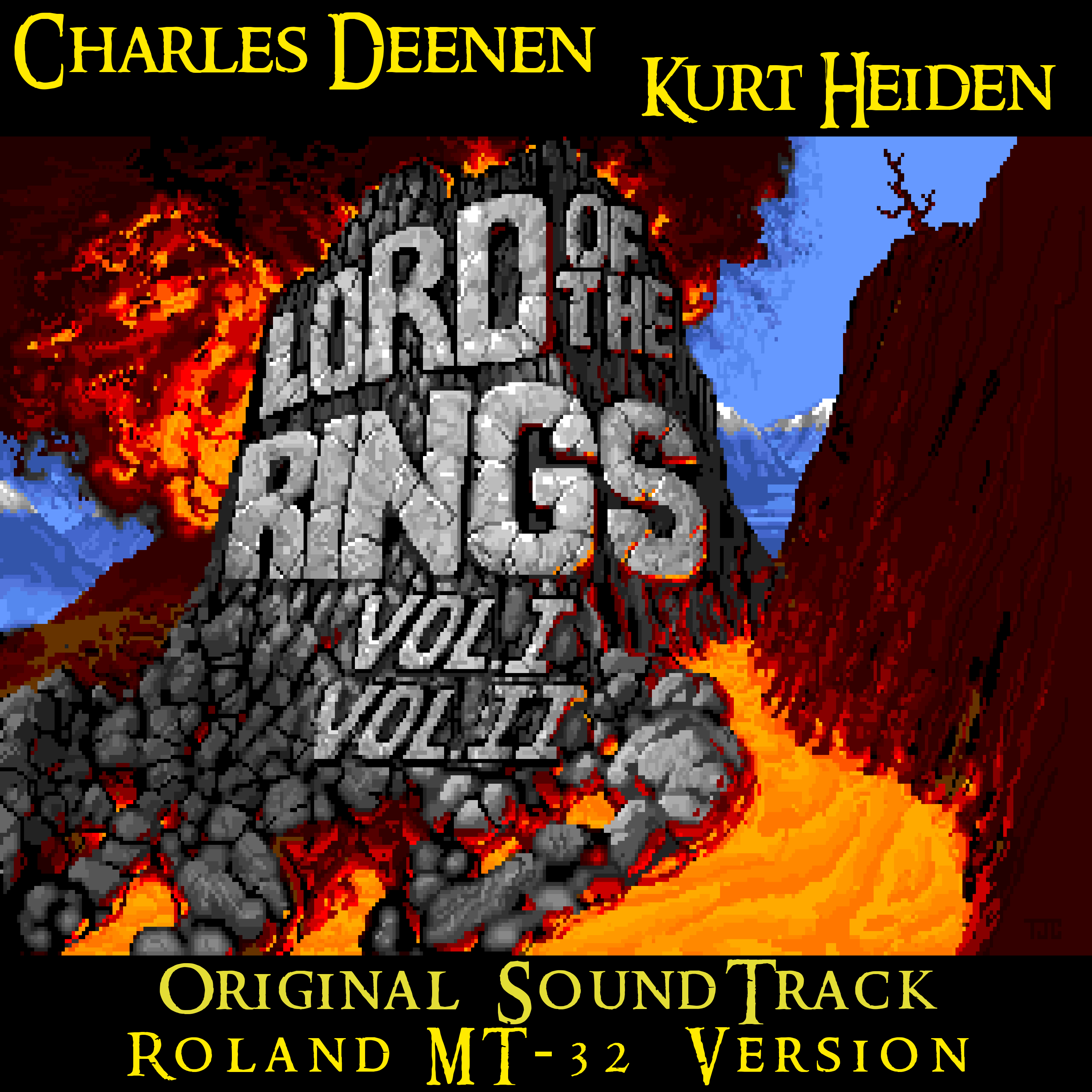 Lord of the Rings, Vol. I: The Fellowship of the Ring
              + Vol. II: The Two Towers - MT-32/CM-32L version -
              Original Soundtrack