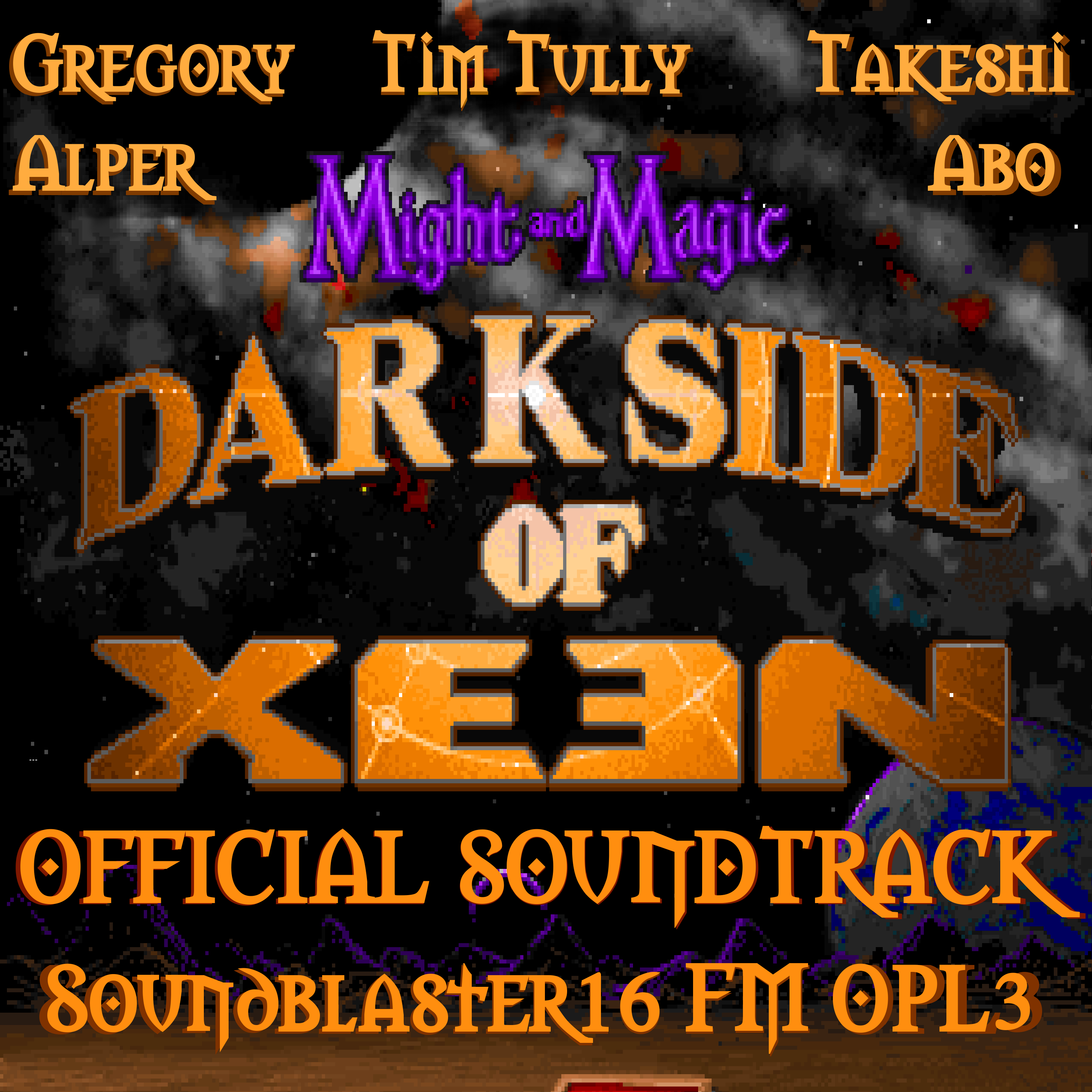 Might and Magic V: World of Xeen: Darkside of
              Xeen/Swords of Xeen - Sound Blaster 16 OPL3 version -
              Official Original Soundtrack